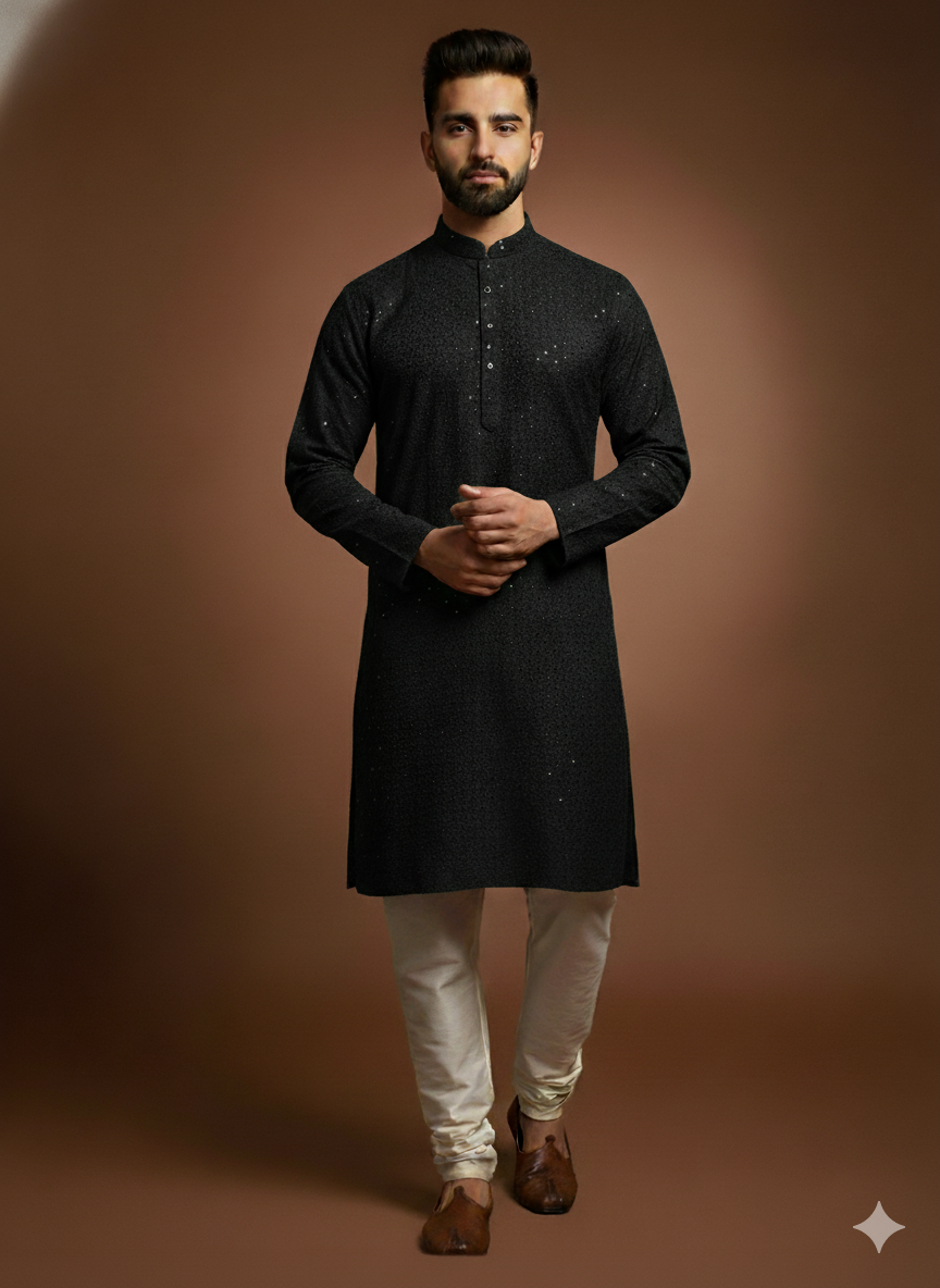 CHIKANKARI KURTA`S