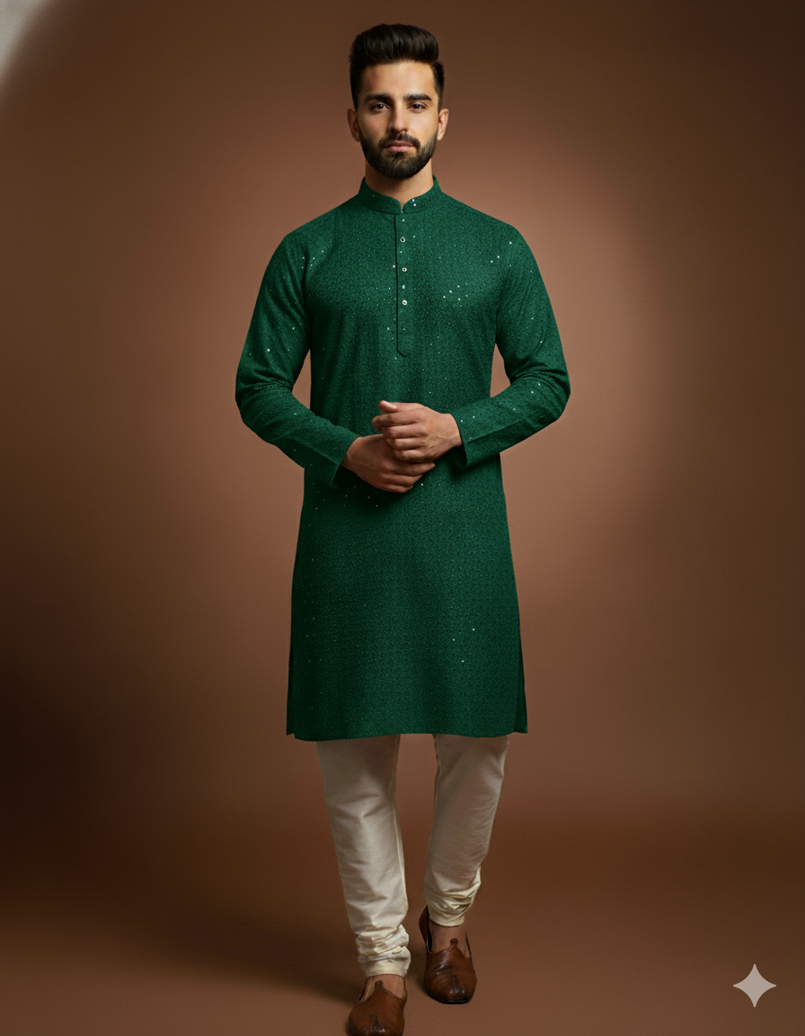 CHIKANKARI KURTA`S