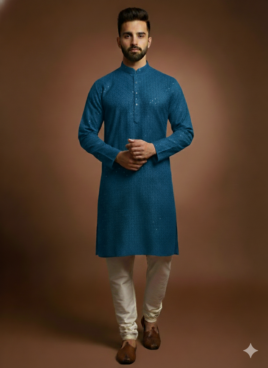 CHIKANKARI KURTA`S