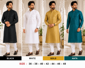 magic coton plain kurta